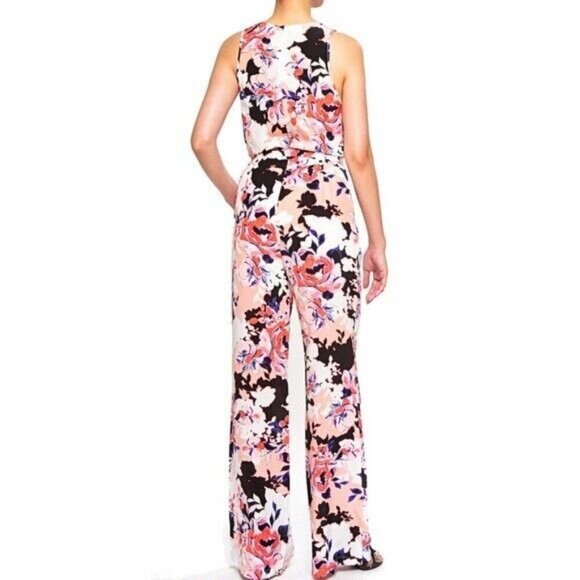 NWT Yumi Kim Daffney in Endless Love Floral Print Silk Jumpsuit M x 31 - Picture 2 of 7
